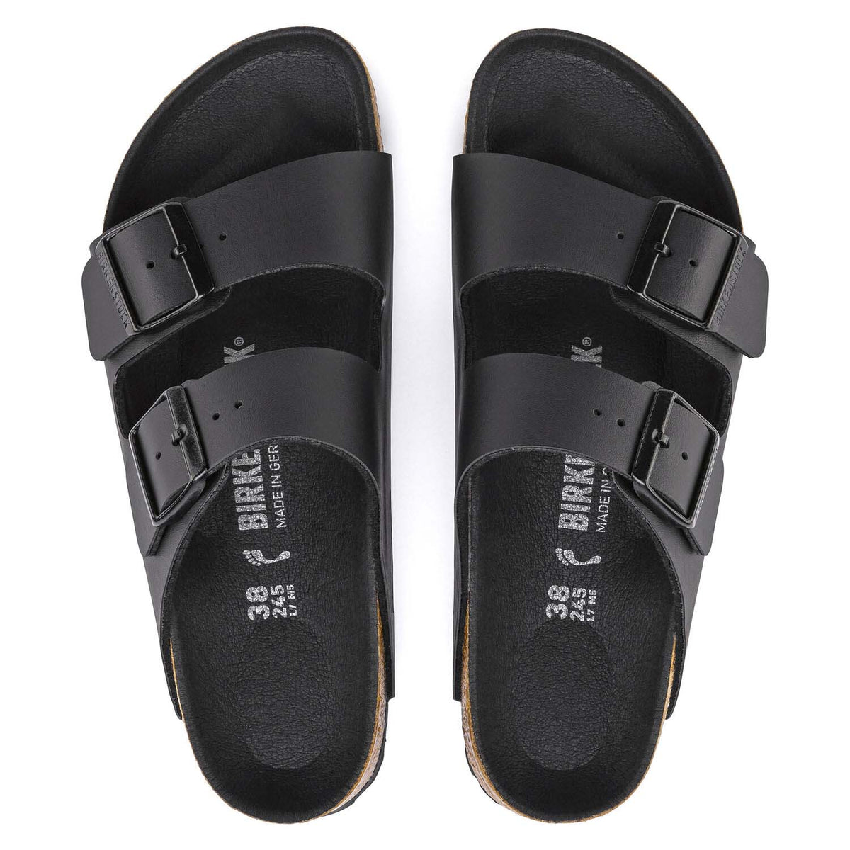 Birkenstock Arizona BF Triples Black בירקנשטוק כפכפי נשים אריזונה טריפל שחור
