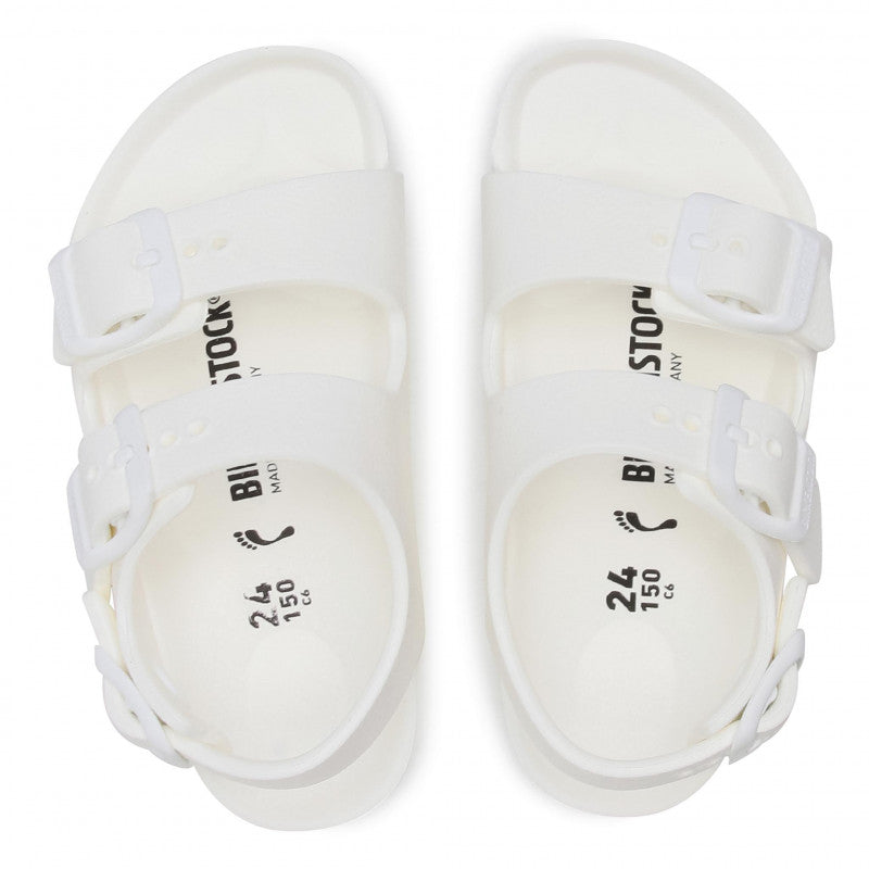 Birkenstock Milano EVA Playground White בירקנשטוק סנדלי ילדים מילאנו לבן
