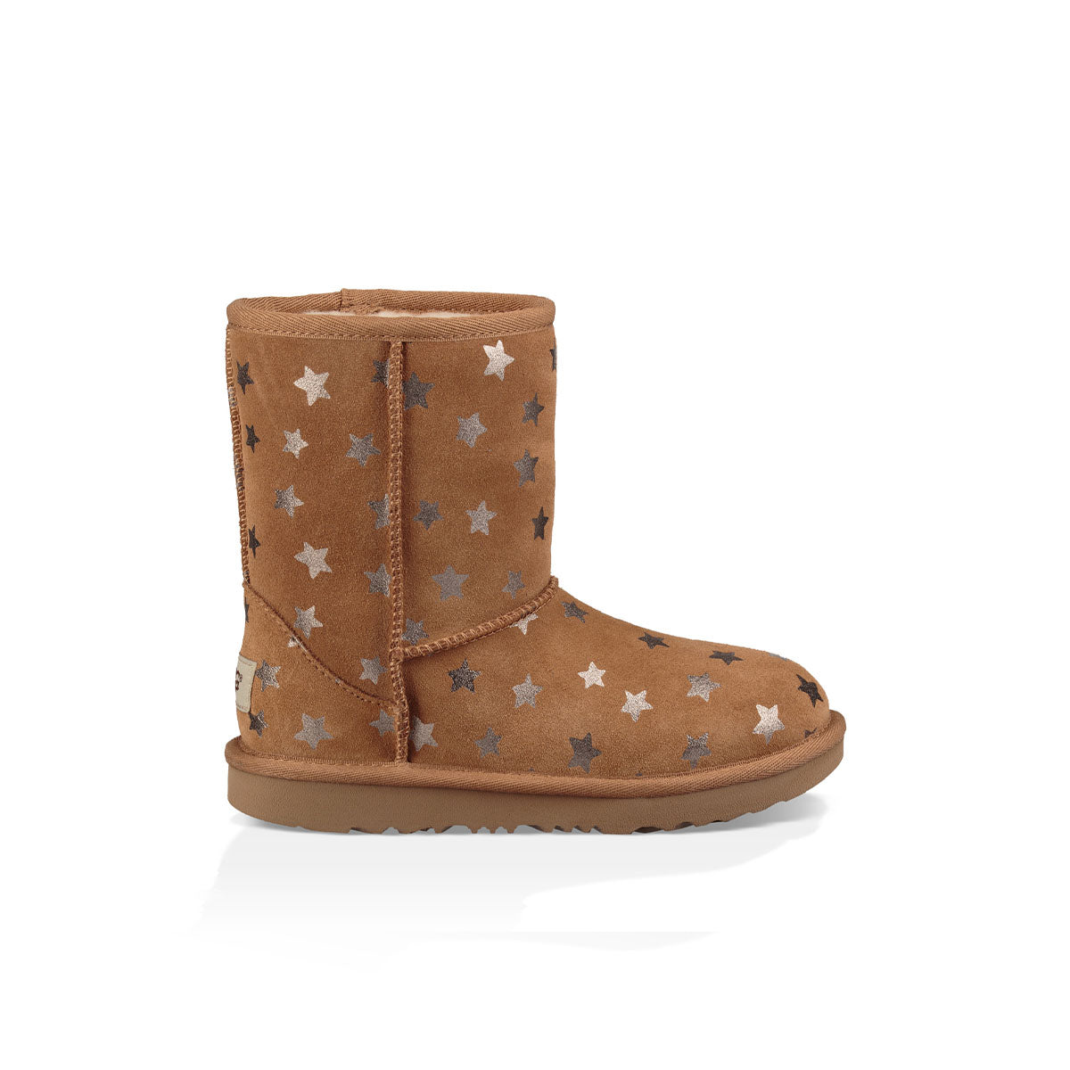 UGG Classic Short II Stars Chestnut מגפי ילדים