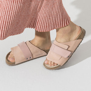 Birkenstock Kyoto Soft Pink בירקנשטוק כפכפי נשים קיוטו ורוד