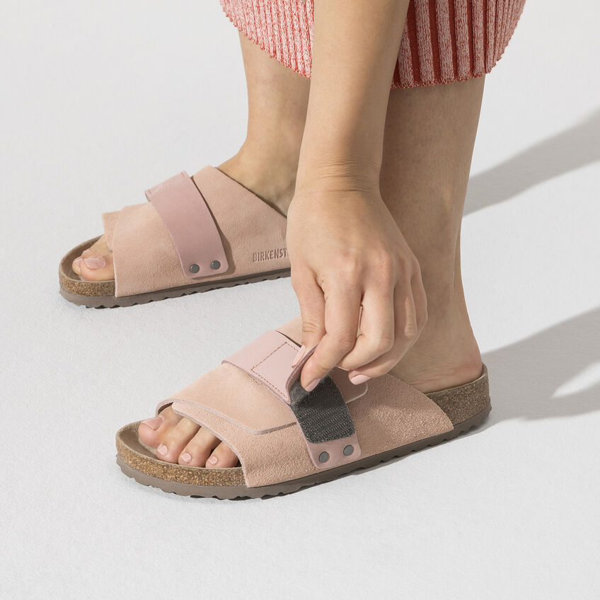 Birkenstock Kyoto Soft Pink בירקנשטוק כפכפי נשים קיוטו ורוד