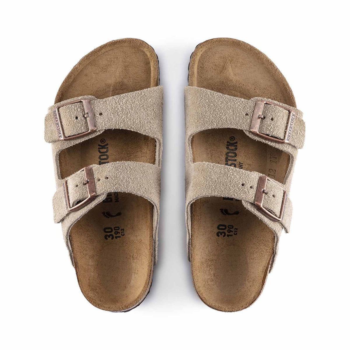 Birkenstock Arizona Kids BS Taupe בירקנשטוק כפכפי ילדים אריזונה טיופ