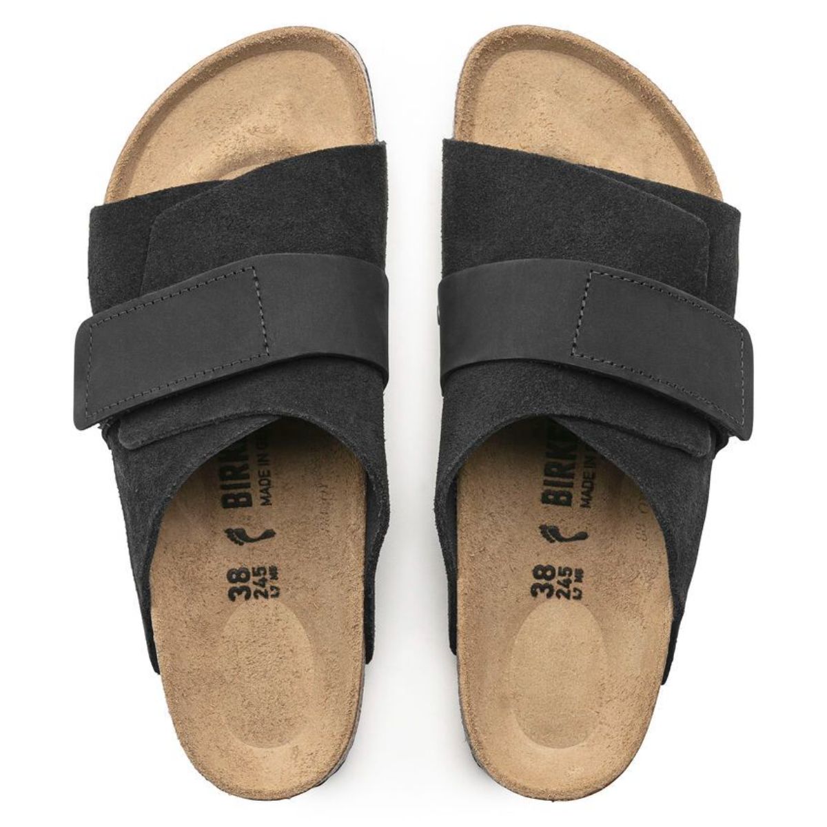 Birkenstock Kyoto Black בירקנשטוק כפכפי נשים שחור