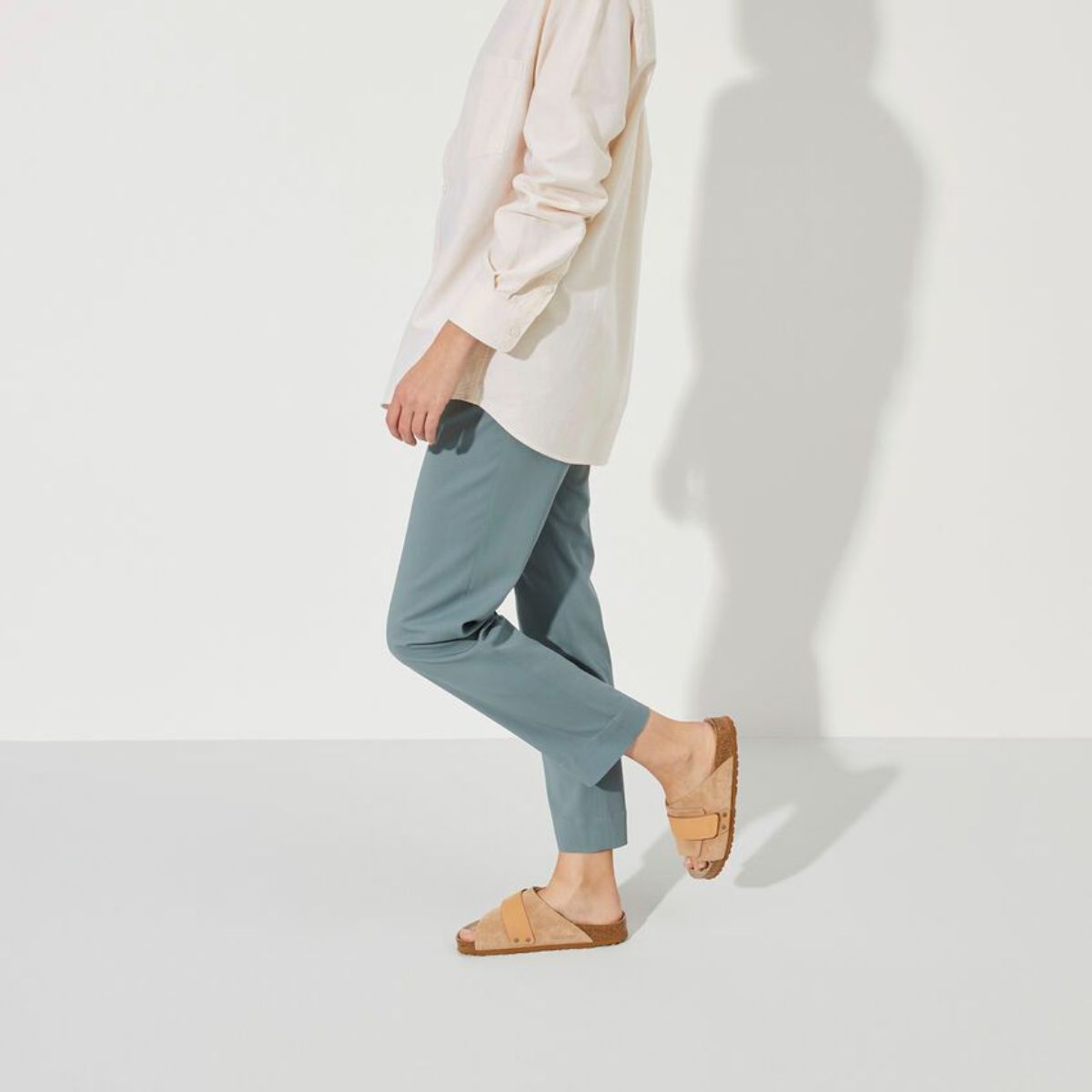 Birkenstock Kyoto Clay בירקנשטוק כפכפי נשים קיוטו קליי