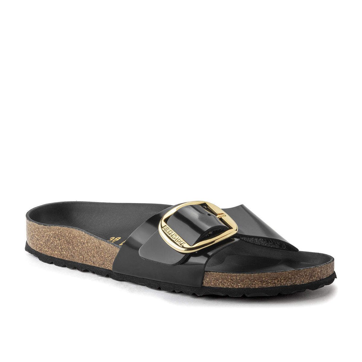 Birkenstock Madrid Big Buckle Black בירקנשטוק כפכפי נשים מדריד שחור