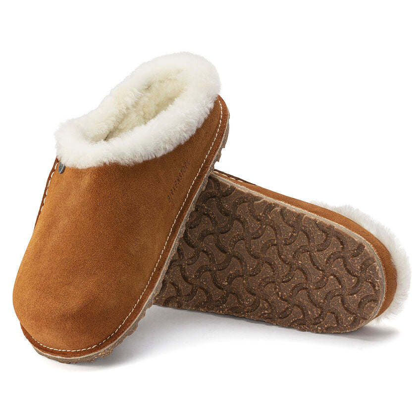 Birkenstock Zermatt Premium Mink כפכפי בירקנשטוק לגברים זרמאט פרווה מינק