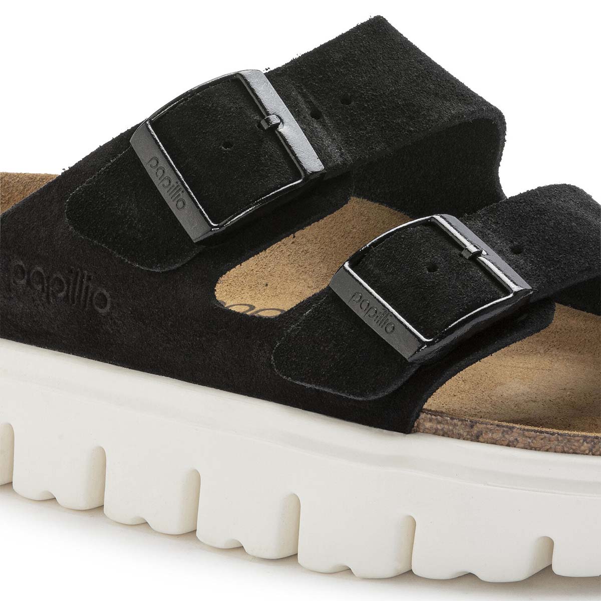 Birkenstock Arizona PAP Black כפכפי נשים שחור