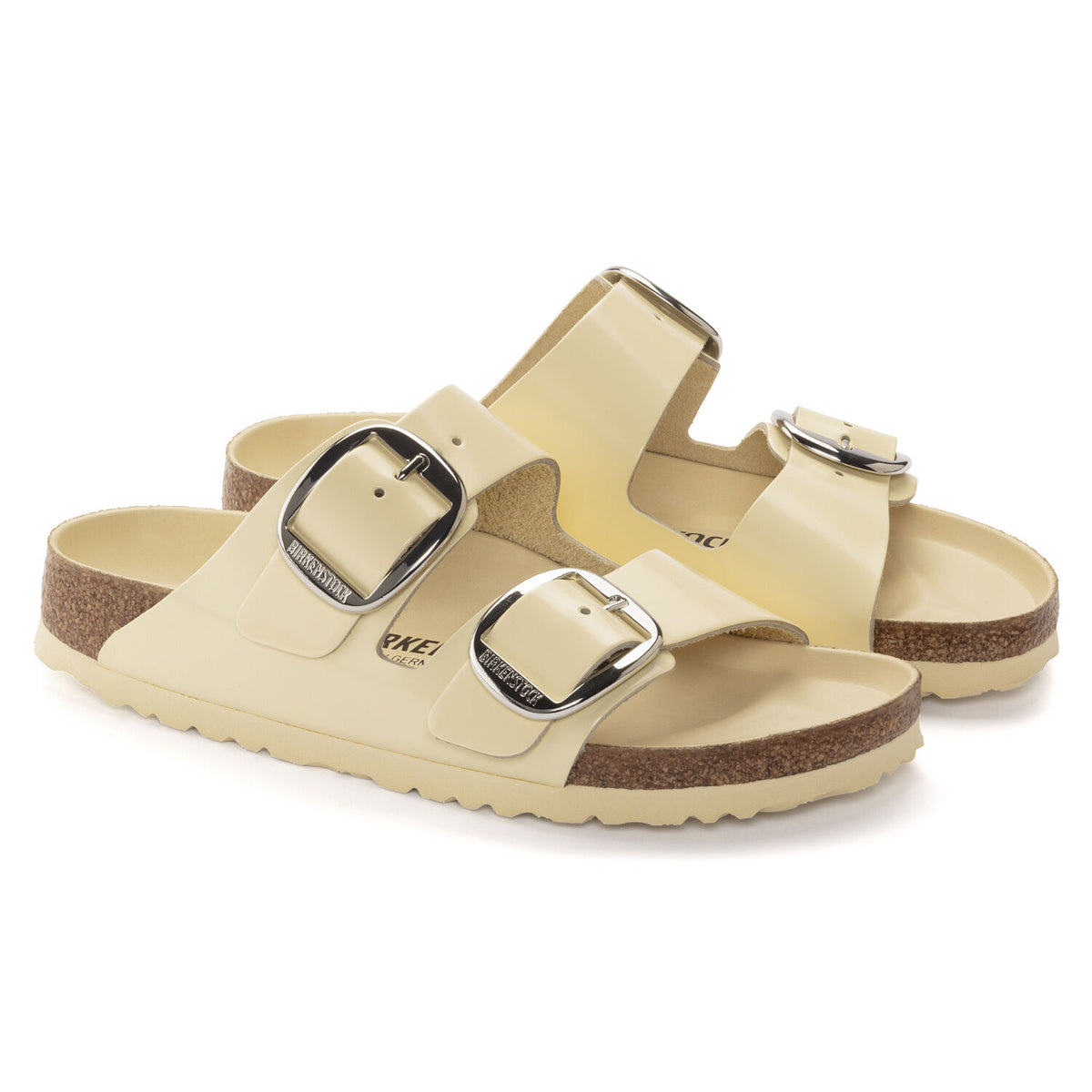 Birkenstock Arizona Big Buckle High-Shine Butter בירקנשטוק כפכפי נשים