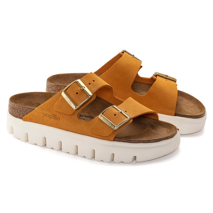 Birkenstock Arizona PAP Chunky Apricot כפכפי נשים