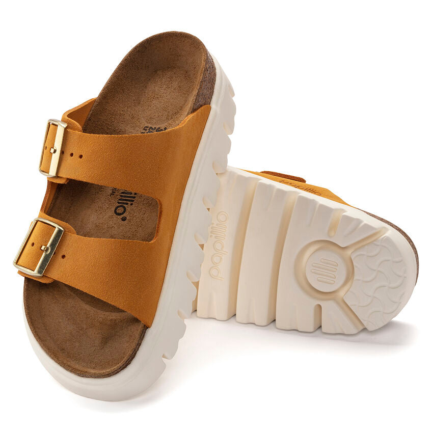 Birkenstock Arizona PAP Chunky Apricot כפכפי נשים