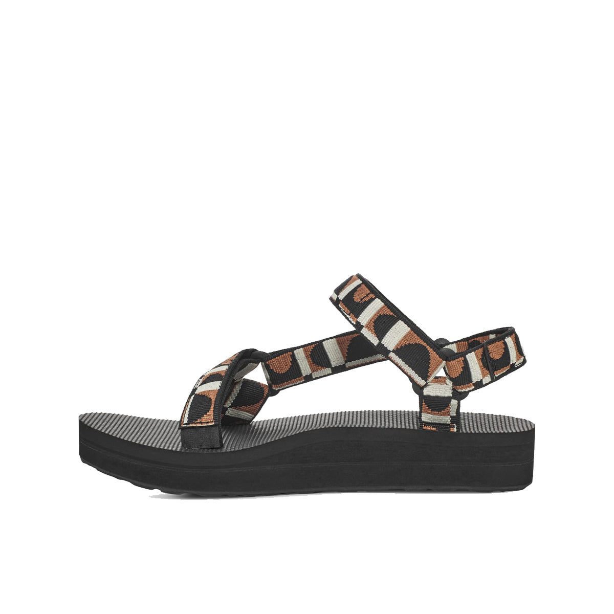 Teva Midform Universal Bounce Black Lion סנדלי פלטפורמה לנשים