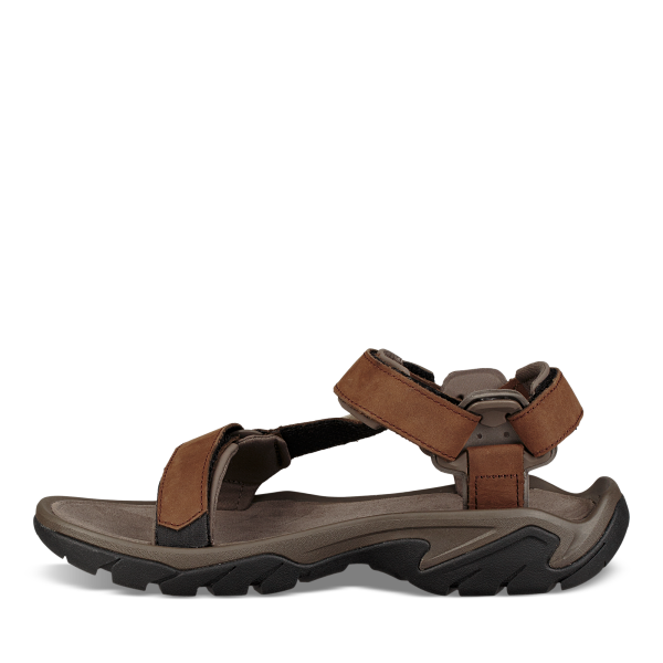 Teva Terra Fi 5 Universal Leather Turkish Coffee סנדלי גברים