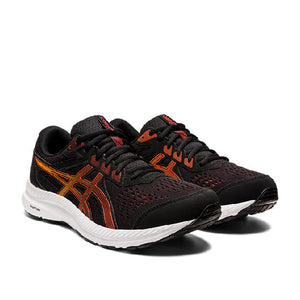 Asics  Gel Contend 8 Men Black Cherry Tomato נעלי אסיקס גברים