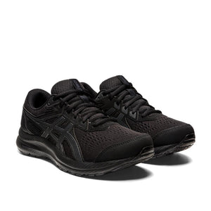 Asics  Gel Contend 8 Women Black Carrier Grey נעלי אסיקס נשים