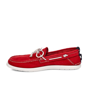 נעלי גברים ביץ מוק סליפ און אדום UGG Beach Moc Slip On Samba Red
