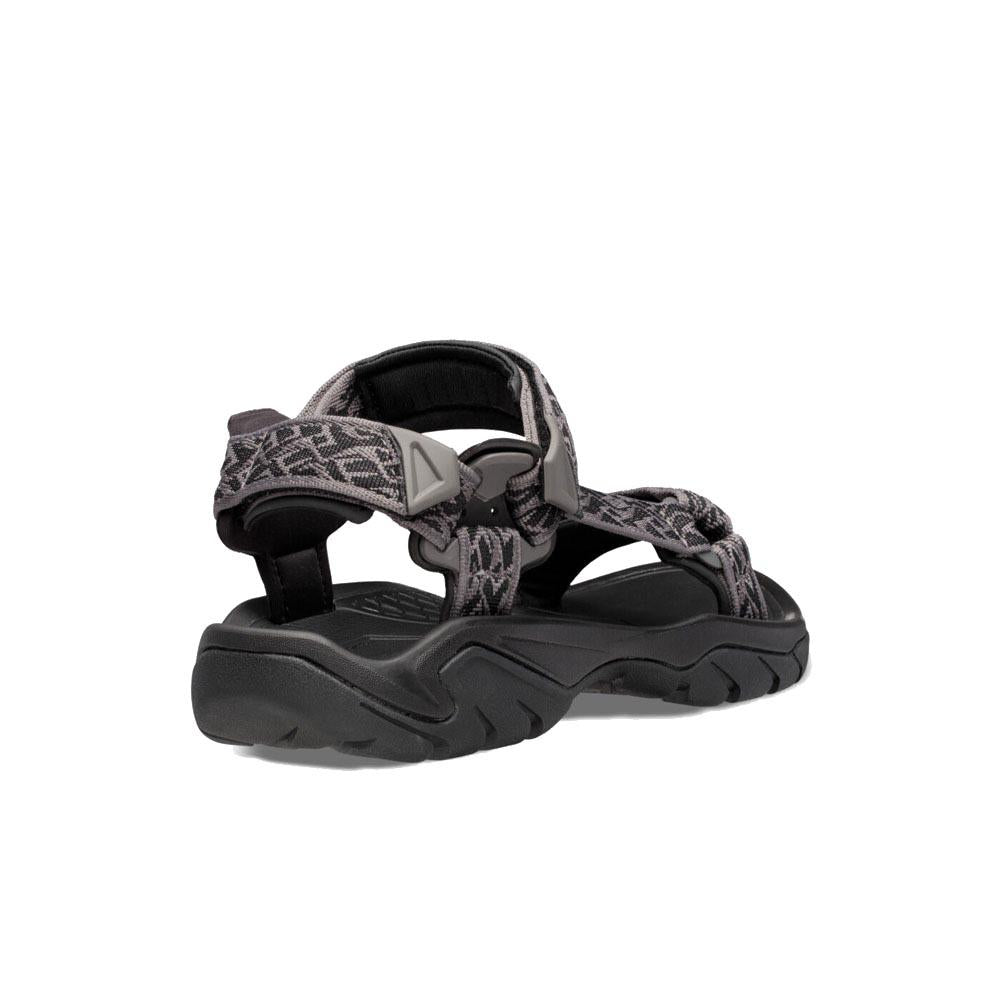 סנדלי TEVA טרה פי 5 יוניברסל שחור Terra Fi 5 Universal Wavy Trail Black (4524409159754)