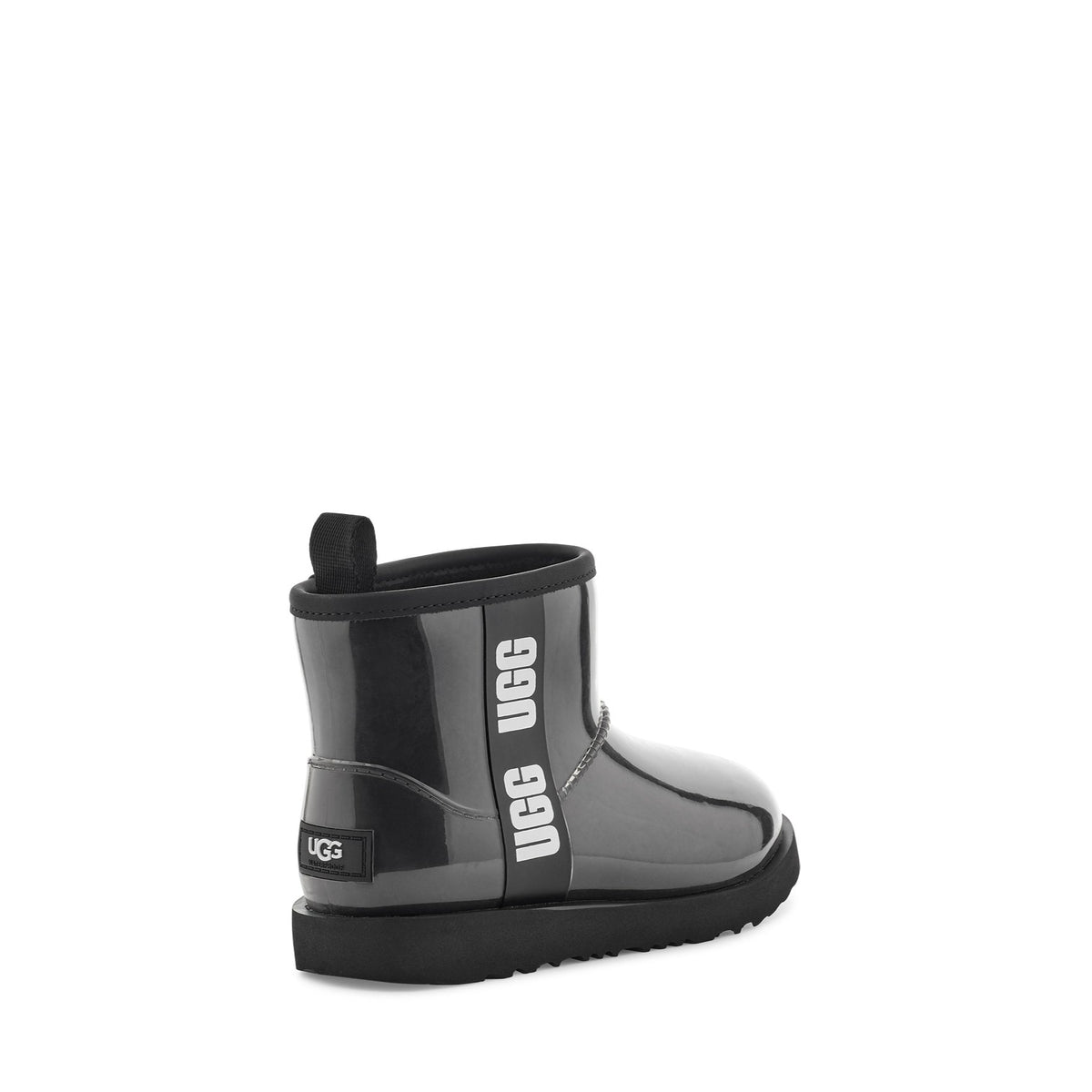 UGG Classic Clear Mini II Black  קלאסיק קליר מיני שחור מגפי ילדים