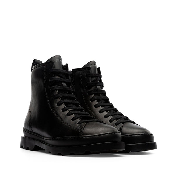 נעלי נשים קמפר Camper Brutus Black medium lace boot for women