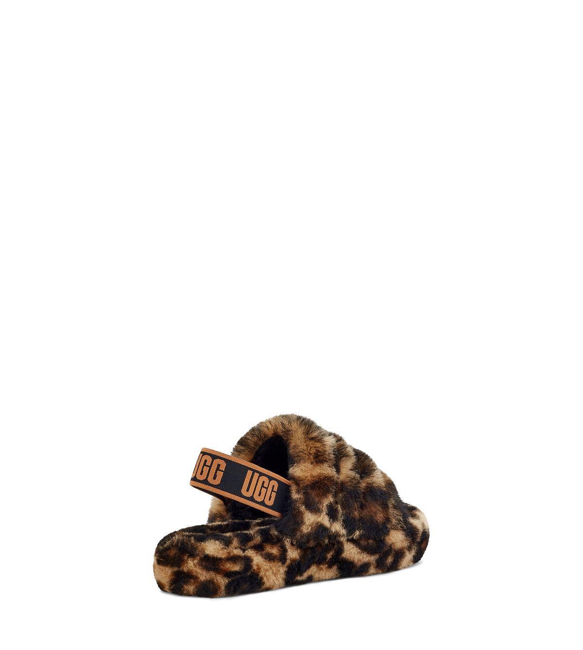 UGG Fluff Yeah Panther Print Butterscotch פלאף סלייד מנומר ילדים