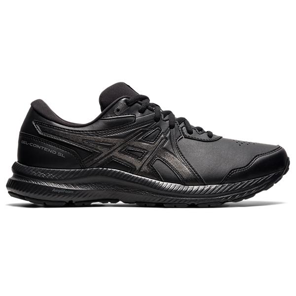 נעלי אסיקס רחבות במיוחד לגברים Asics Gel Contend Sl Black Black Men 4E