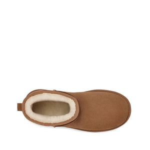 UGG Classic Mini Platform Chestnut מגף נשים פלטפורם חום