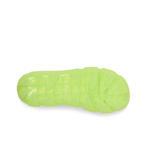 UGG Jella Clear Slide Pale Chartreuse כפכפי ג'לה קליר סלייד לנשים ירקרק