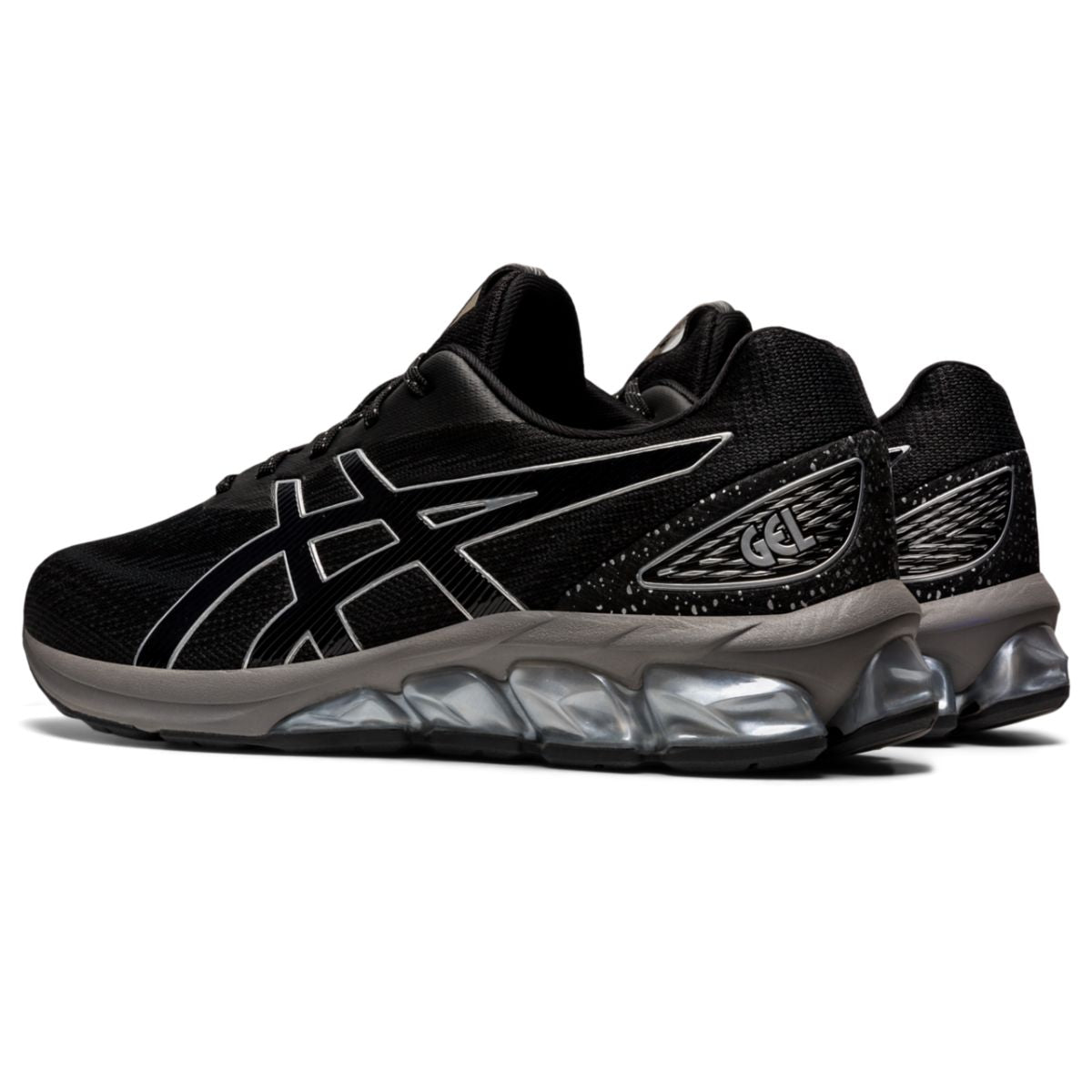 Asics Gel Quantum 180 VII Men Black Clay Grey נעלי אסיקס קוונטום גברים