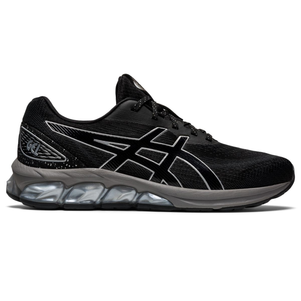 Asics Gel Quantum 180 VII Men Black Clay Grey נעלי אסיקס קוונטום גברים