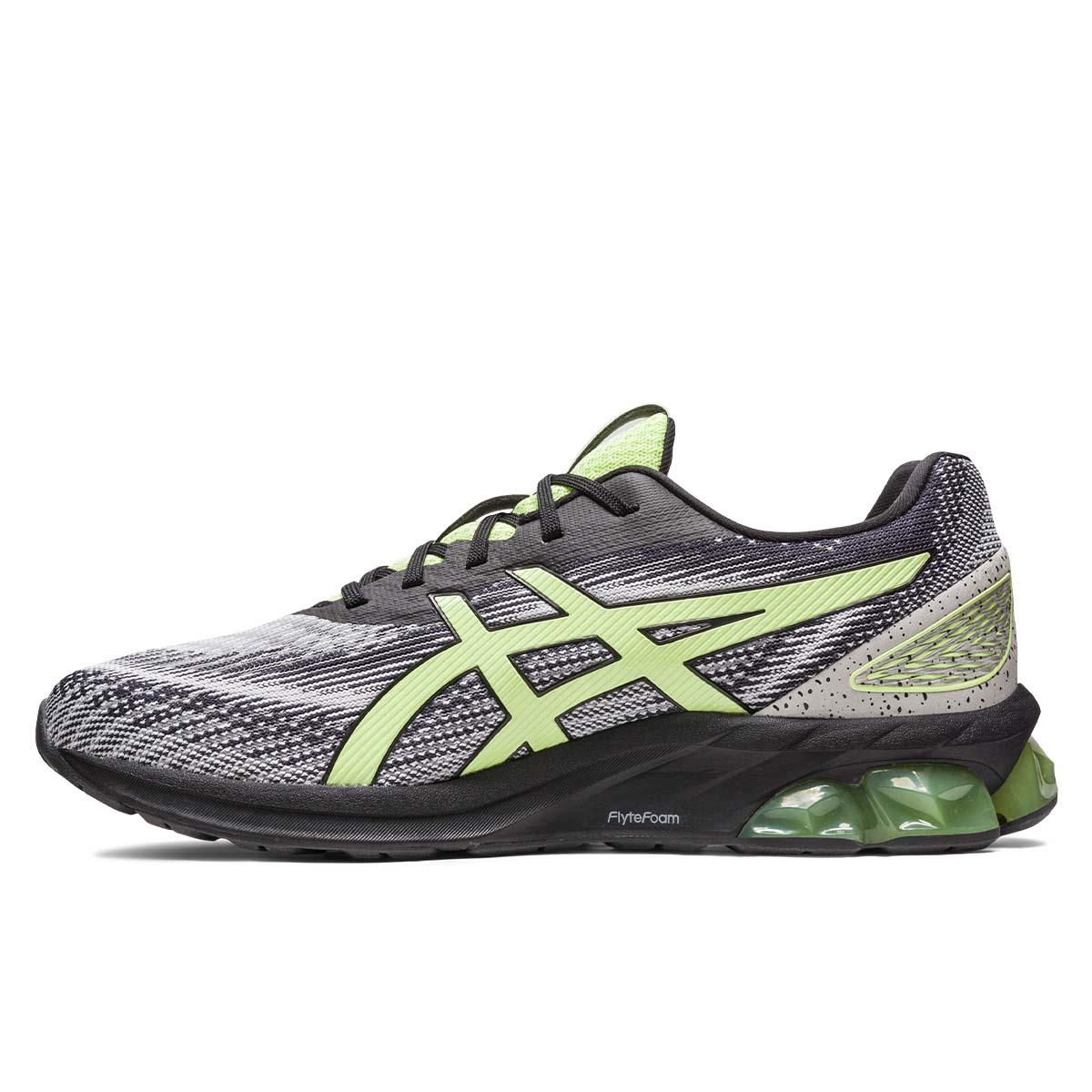 Asics Gel Quantum 180 VII Men Black Lime Green סניקרס אסיקס לגברים