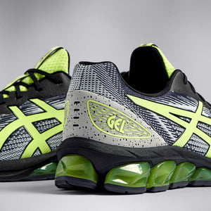 Asics Gel Quantum 180 VII Men Black Lime Green נעלי אסיקס לגברים