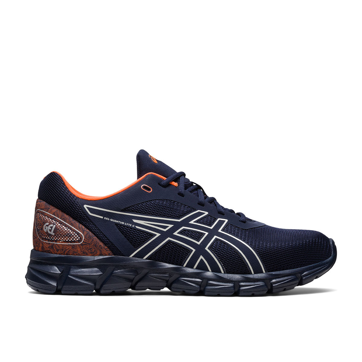 Asics Gel Quantum Lyte II Men Midnight Shocking Orange נעלי אסיקס לגברים