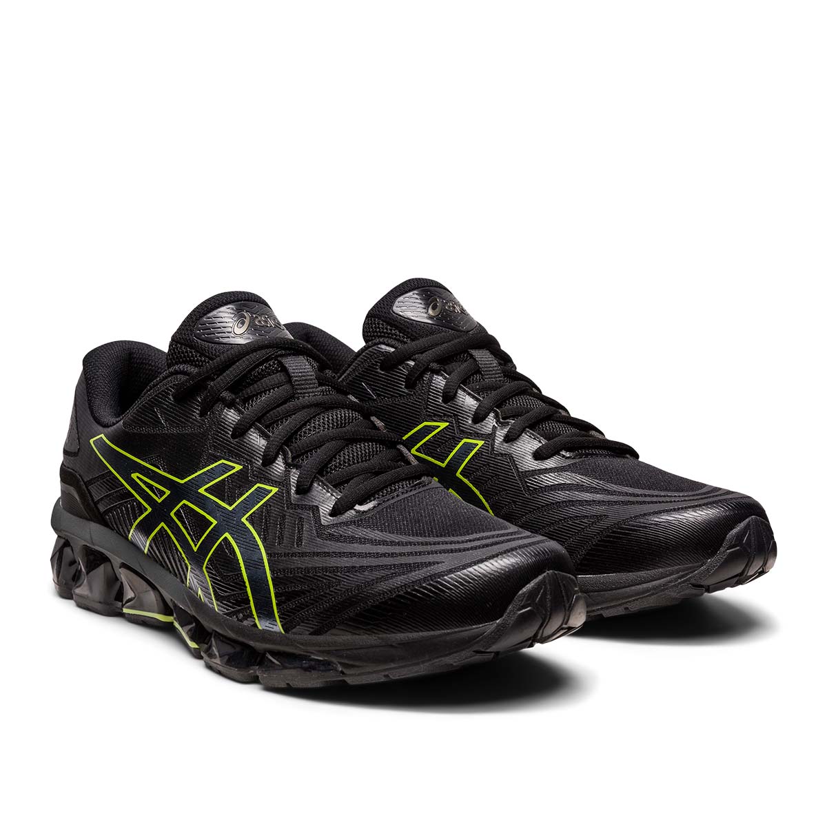 Asics Gel Quantum 360 VII Men Black Neon Lime נעלי אסיקס לגברים שחור
