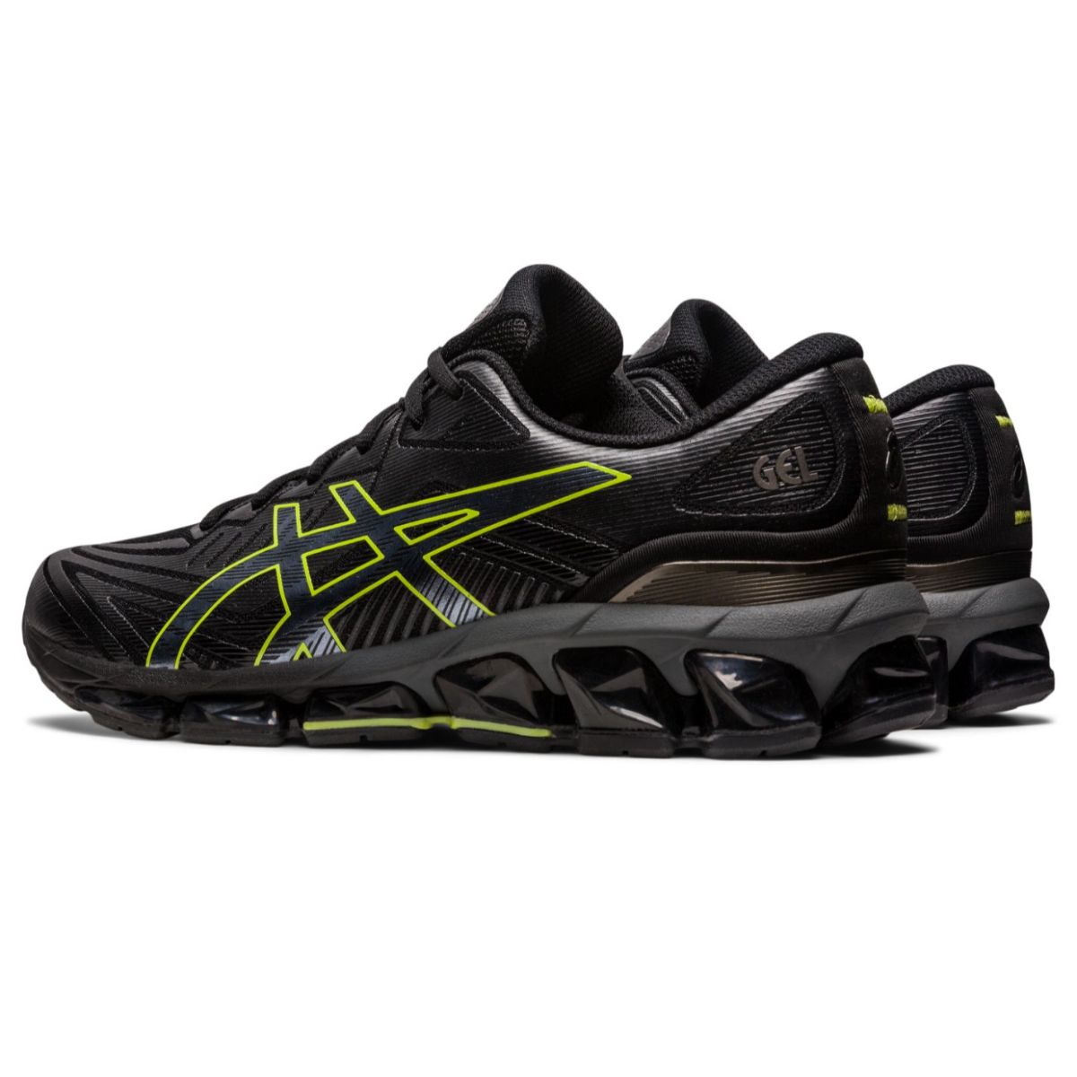 Asics Gel Quantum 360 VII Men Black Neon Lime נעלי אסיקס לגברים שחור