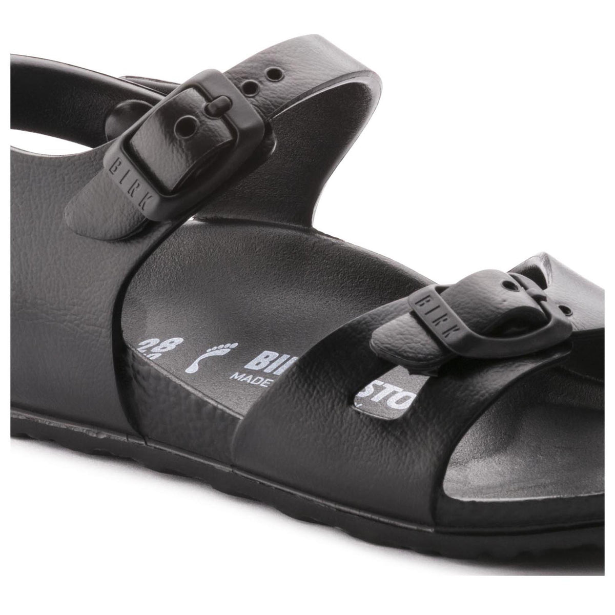 בירקנשטוק סנדלי ילדים שחורים Birkenstock Rio Kids EVA Black