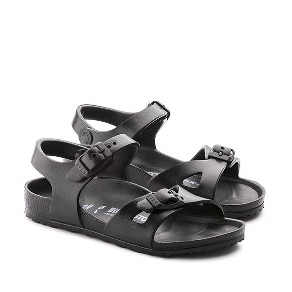 בירקנשטוק סנדלי ילדים שחורים Birkenstock Rio Kids EVA Black