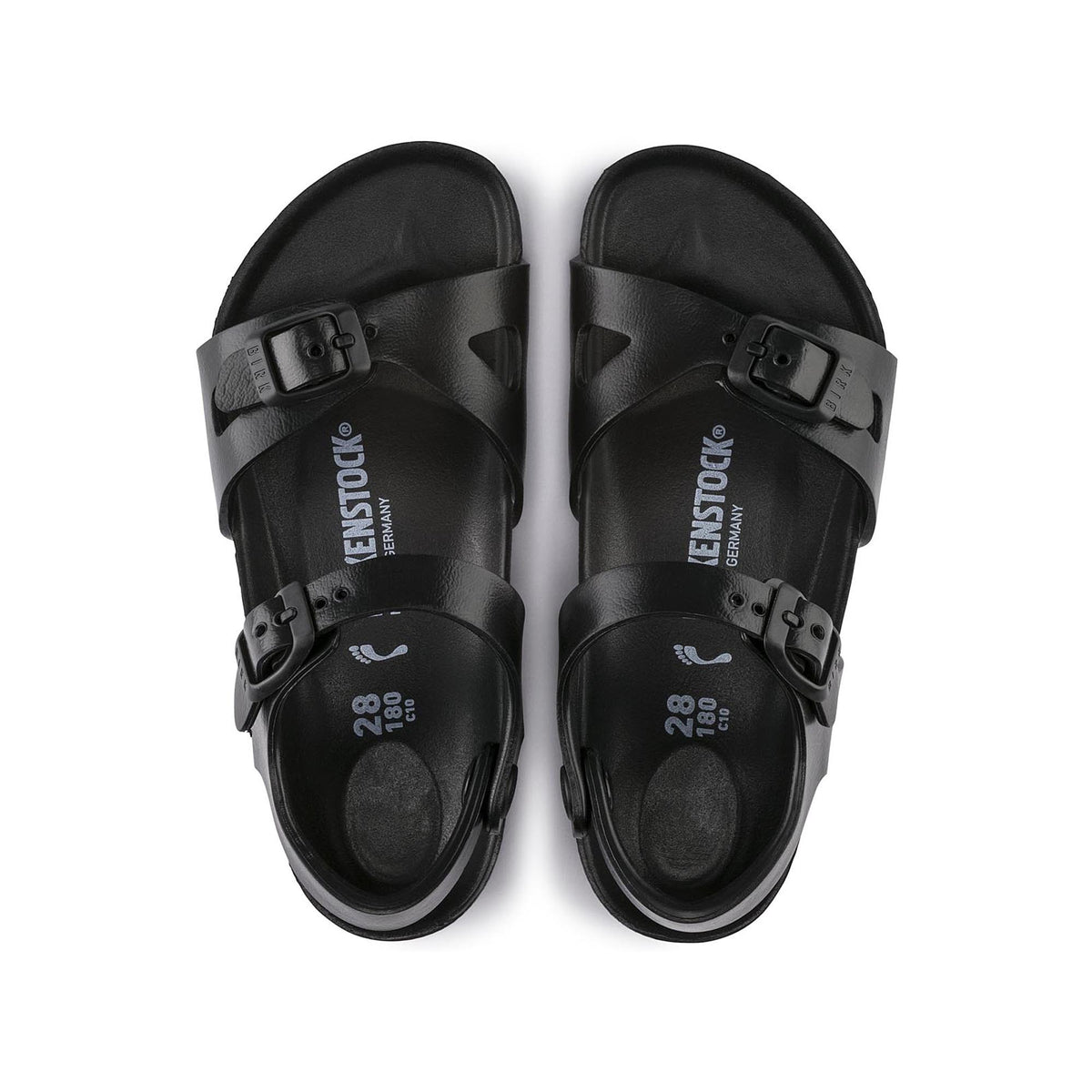 בירקנשטוק סנדלי ילדים שחורים Birkenstock Rio Kids EVA Black