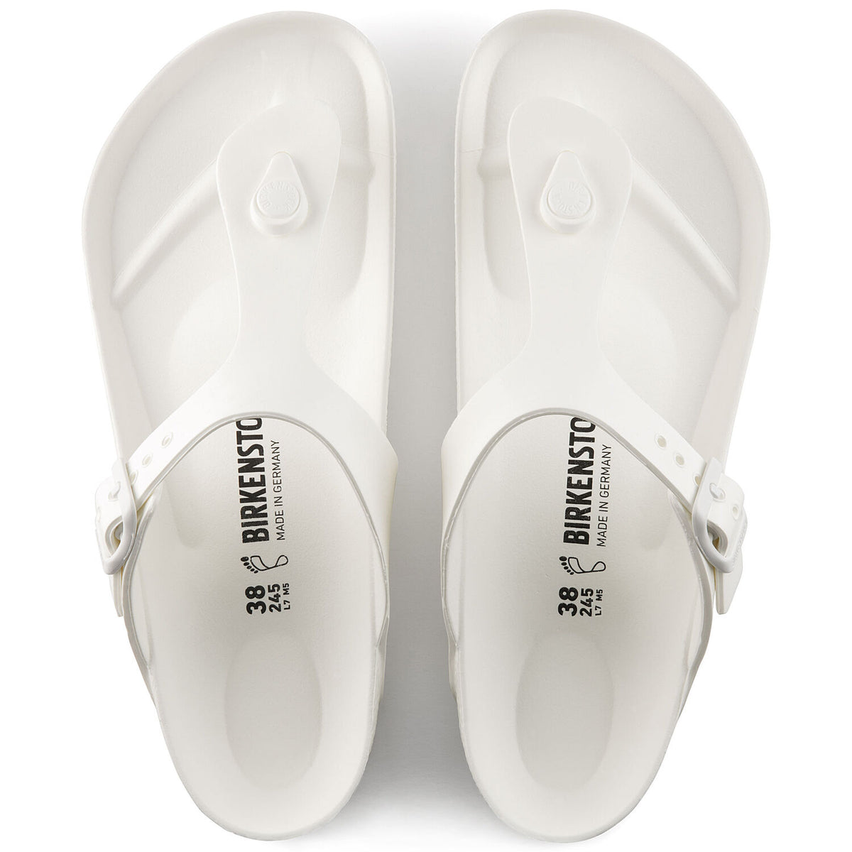 בירקנשטוק כפכפי נשים גיזה לבן Birkenstock Gizeh EVA White