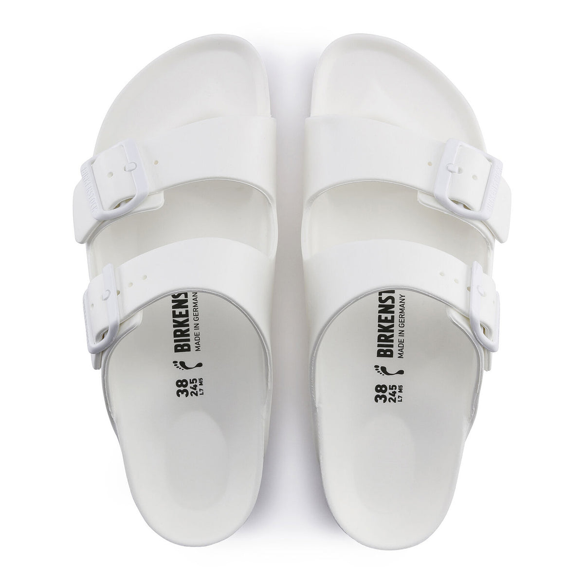 בירקנשטוק כפכפים לגברים לבן Birkenstock Arizona EVA White