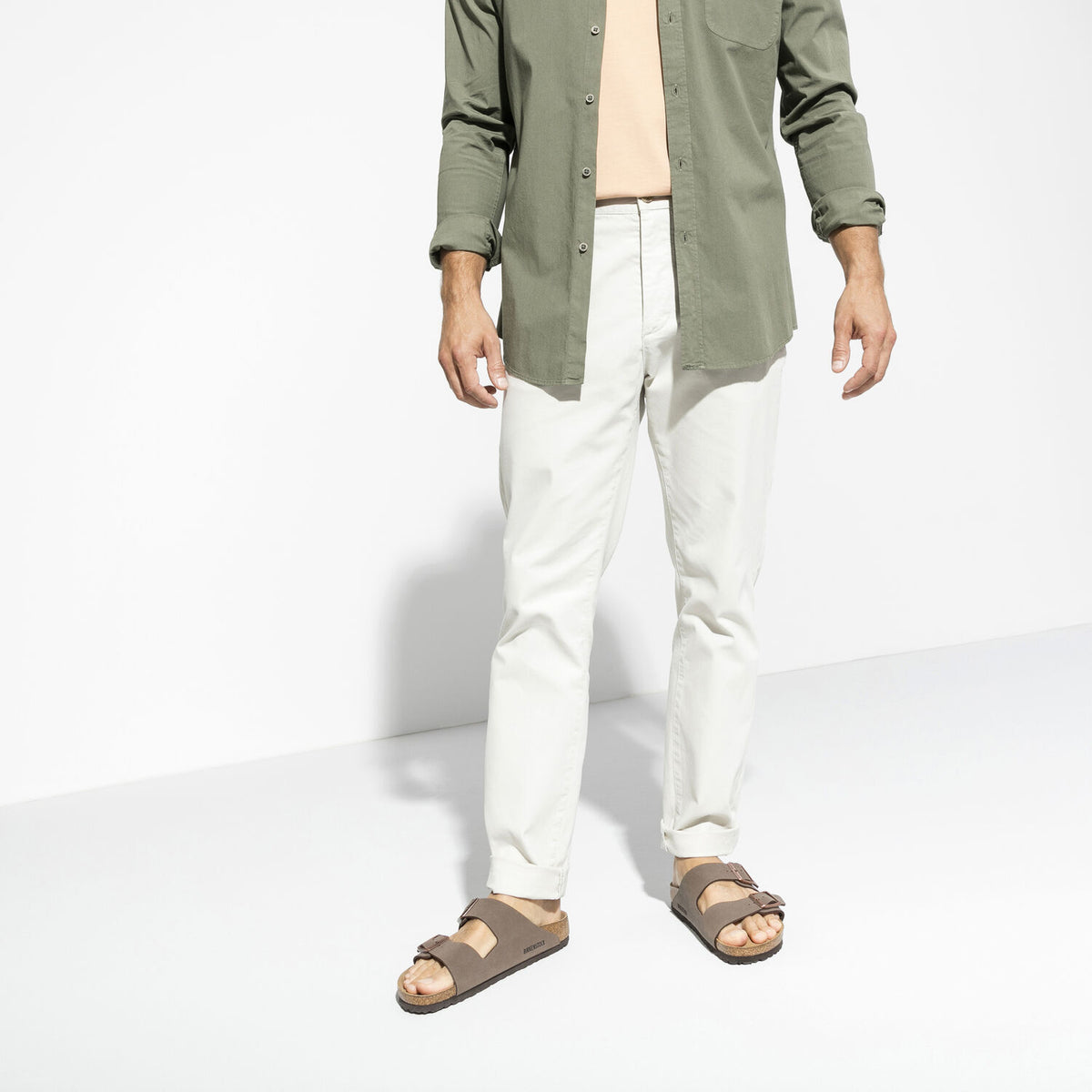 בירקנשטוק כפכפי גברים אריזונה מוקה Birkenstock Arizona Mocca (4520241233994)