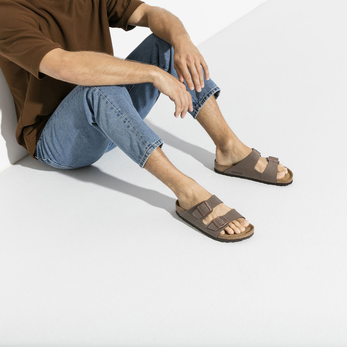 בירקנשטוק כפכפי גברים אריזונה מוקה Birkenstock Arizona Mocca (4520241233994)