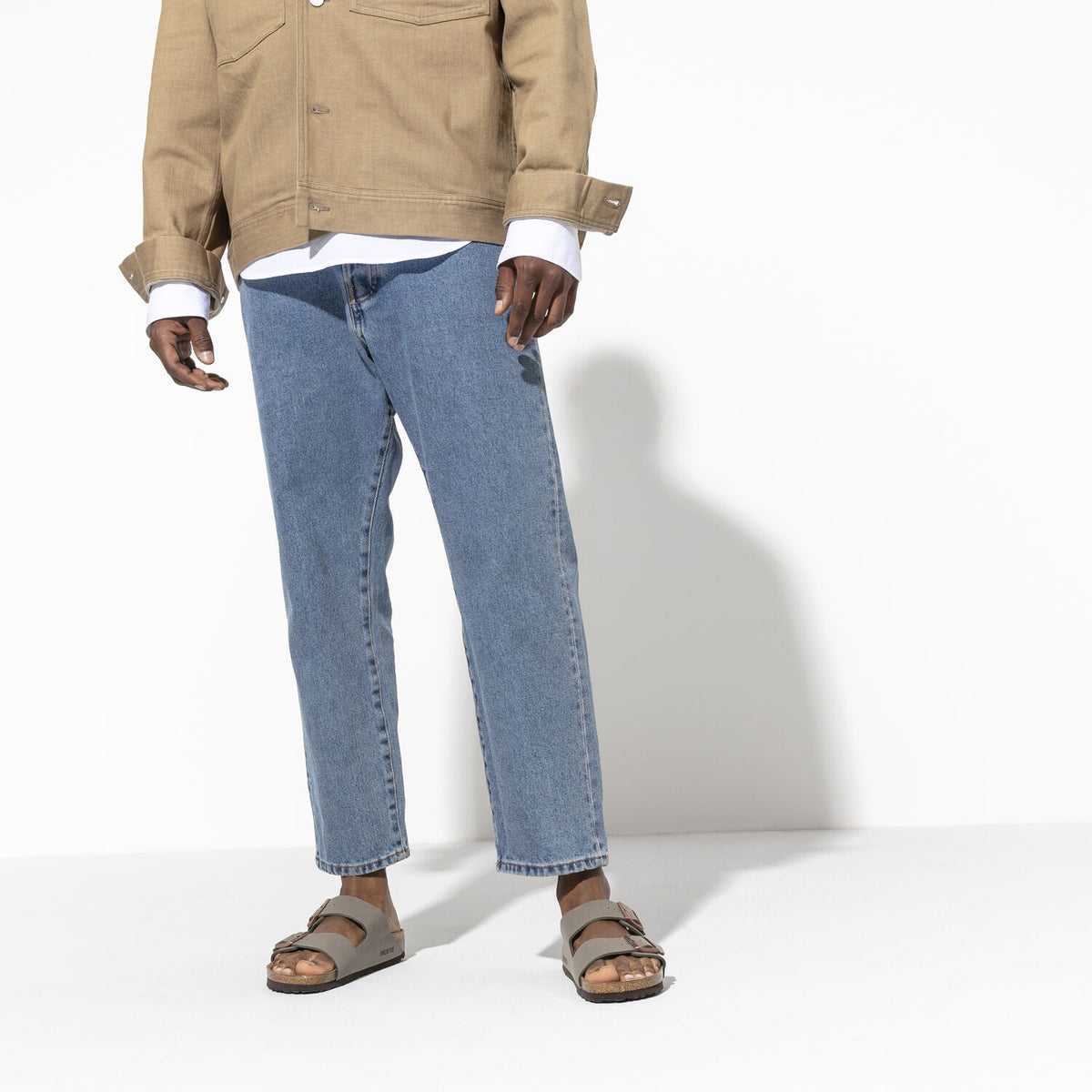 בירקנשטוק כפכפי גברים אריזונה סטון Birkenstock Arizona Stone (4520241299530)