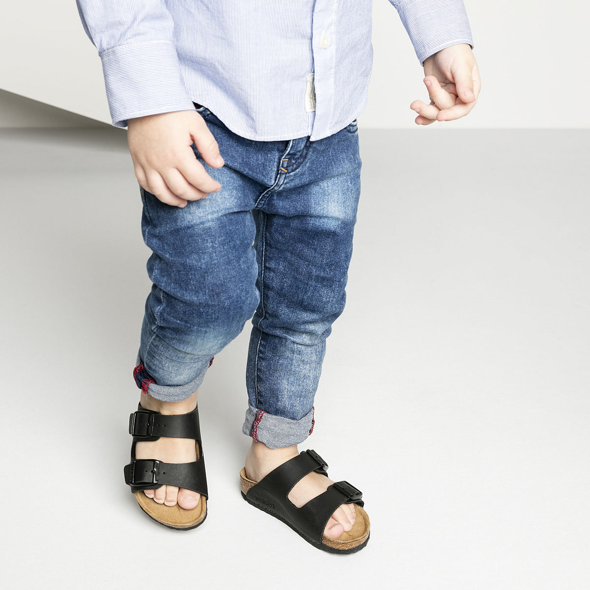 בירקנשטוק כפכפי ילדים אריזונה Birkenstock Arizona Kids BF Black