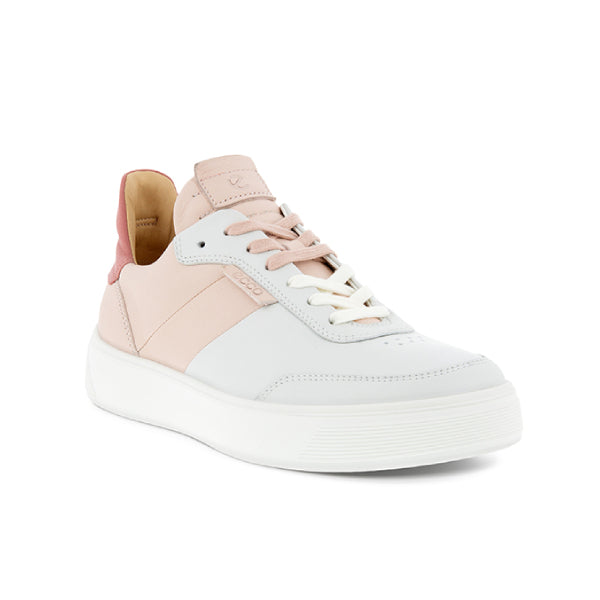 Ecco Street Tray W White Rose Dust סטריט טריי לבן ורוד אקו