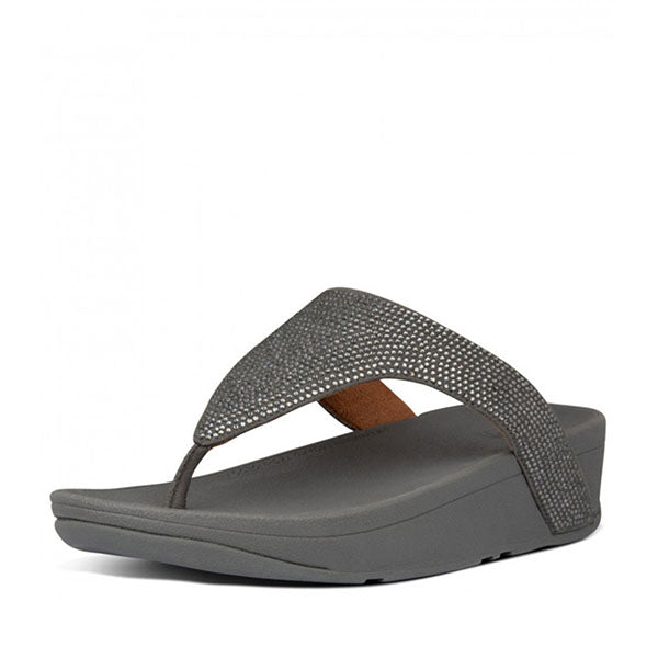 פיט פלופ לוטי שימר קריסטל פיוטר Fit-Flop Lottie Shimmer Crystal Pewter