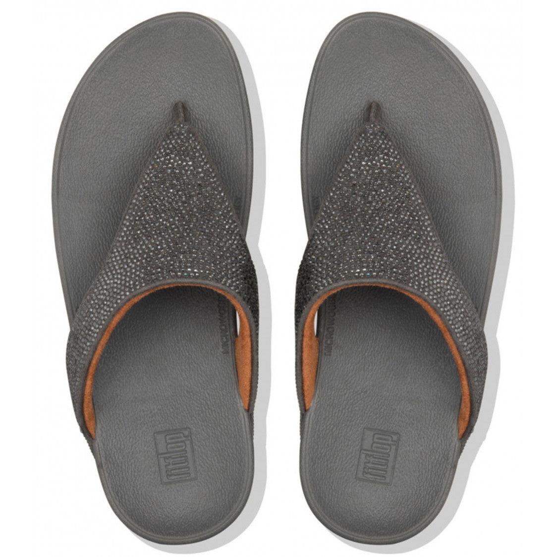 פיט פלופ לוטי שימר קריסטל פיוטר Fit-Flop Lottie Shimmer Crystal Pewter