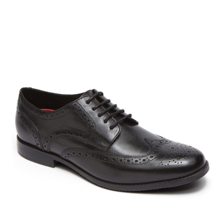 Rockport Sp Wing Tip Black נעלי גברים רוקפורט