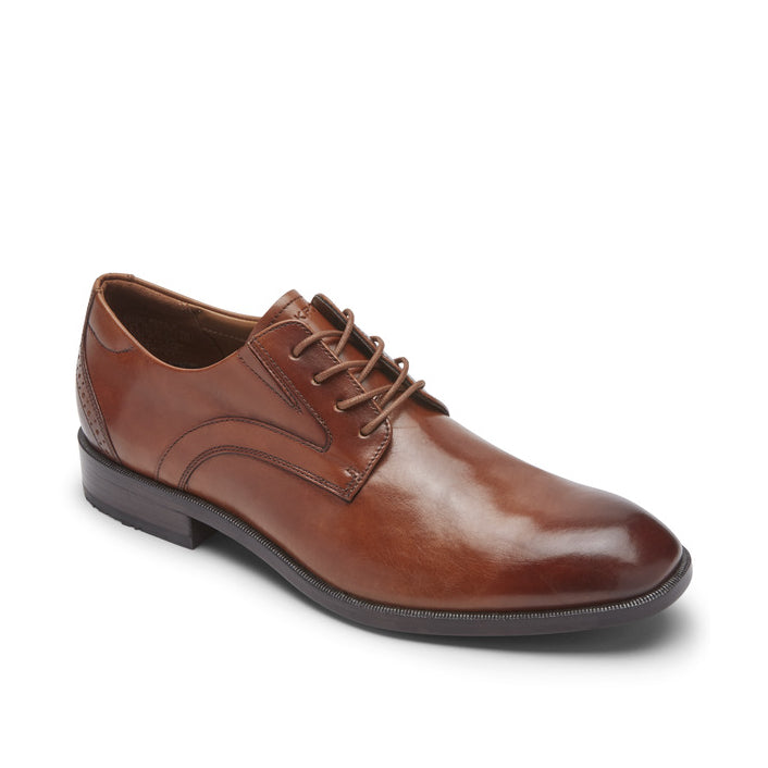 Rockport TM Office Plain Toe British Tan Men רוקפורט נעלי גברים חום