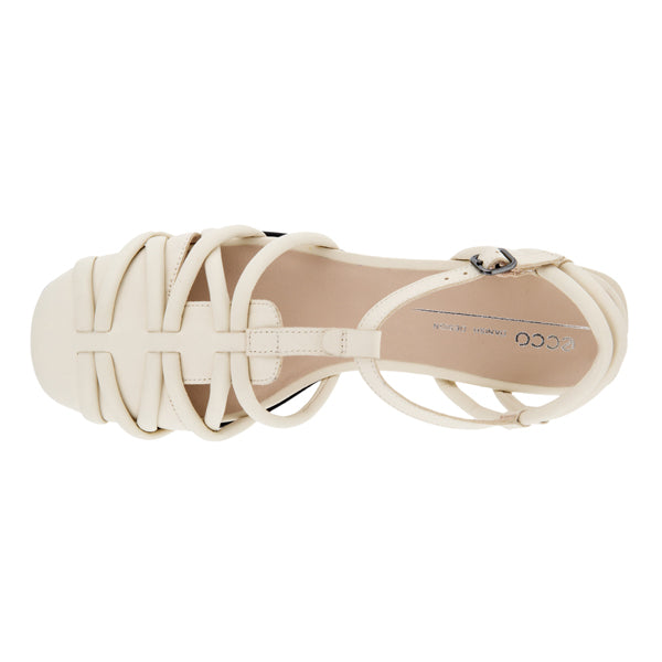 Ecco Anine Squared Limestone אקו סנדלי נשים