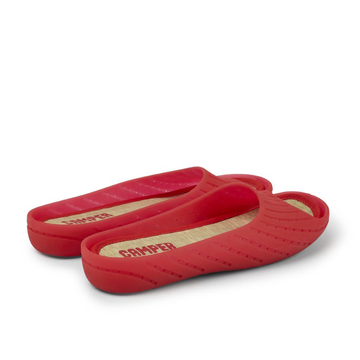 Camper Wabi red monomaterial sandals for women קמפר כפכפי נשים