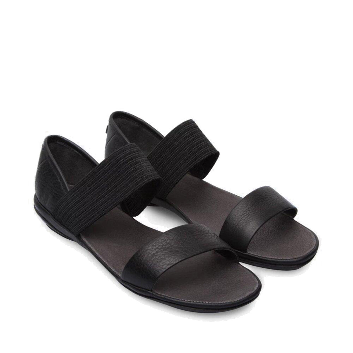 סנדלי נשים קמפר Camper Right Black Sandals for Women